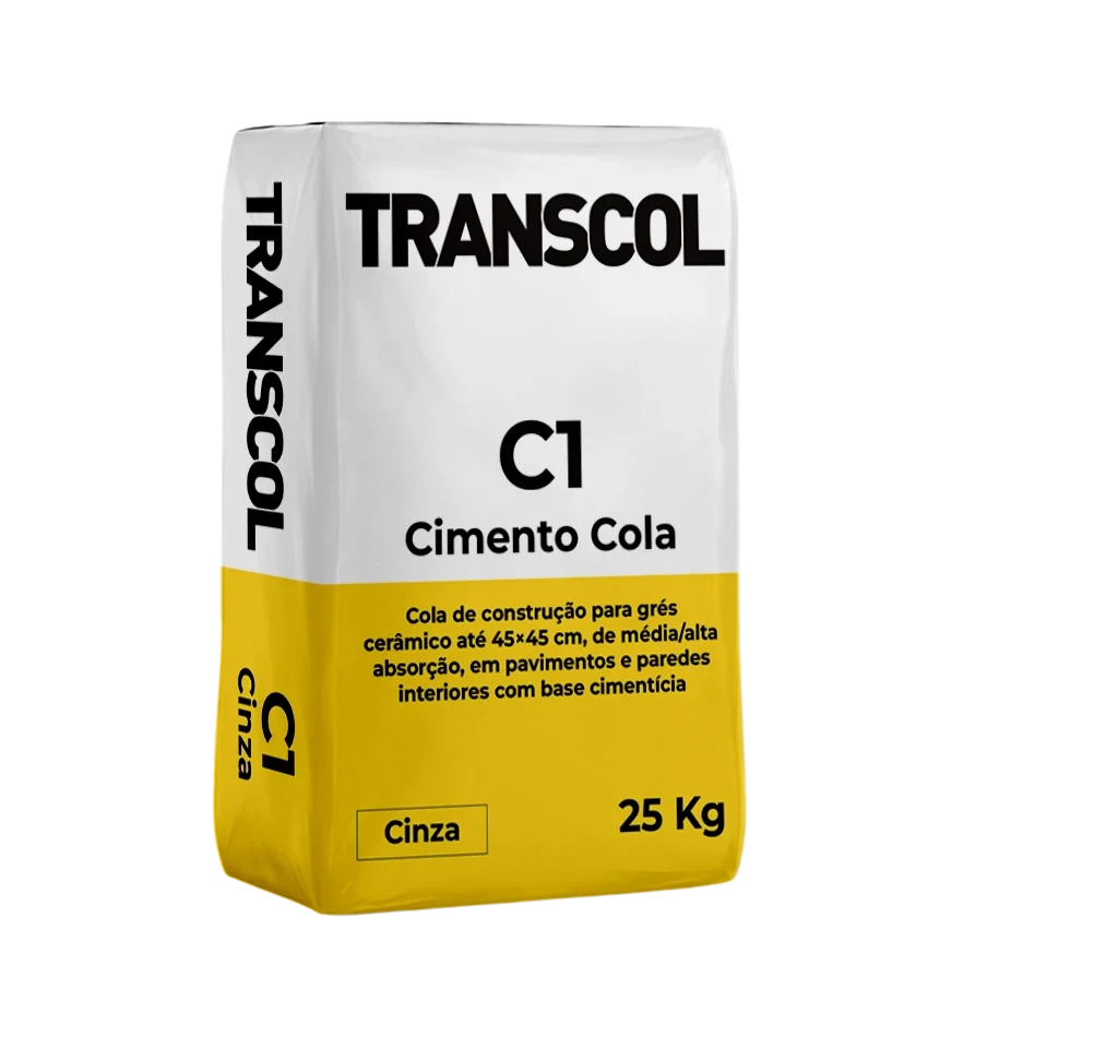3D Cimento Cola C1 cinza - esquerda