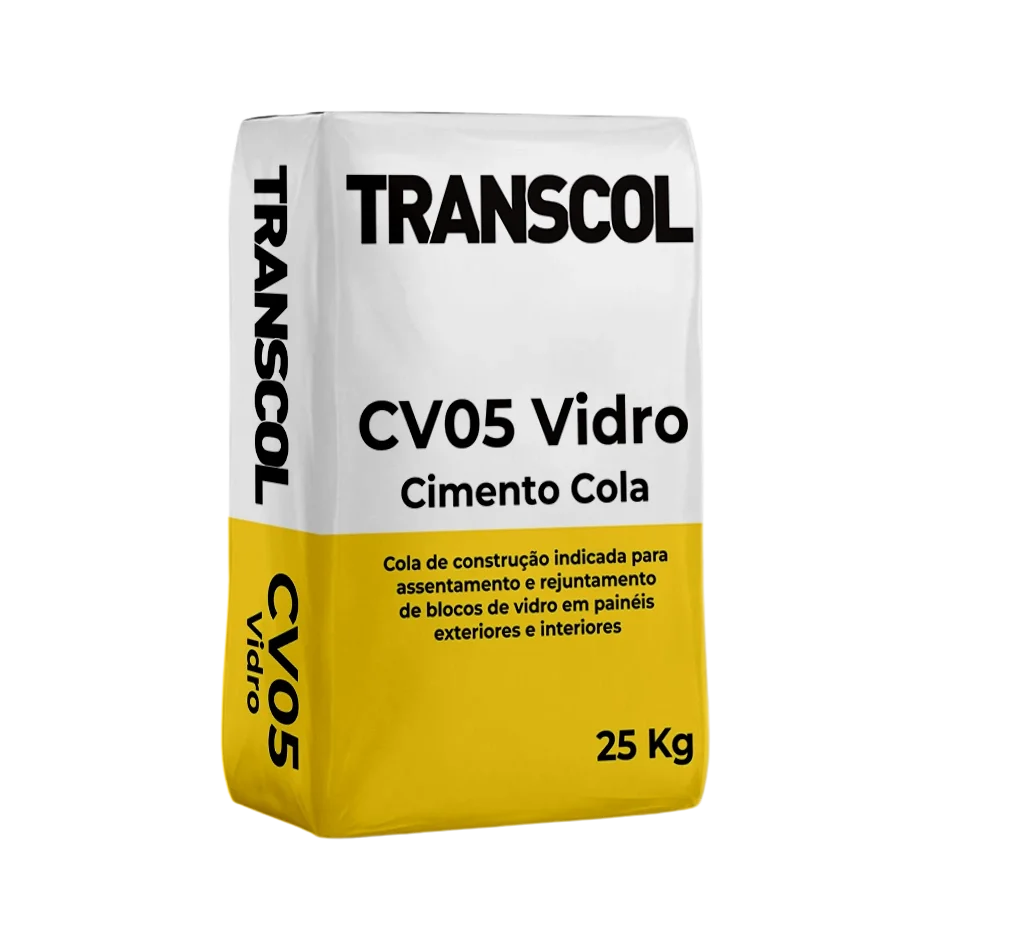 3D Cimento Cola CV05 Vidro - esquerda 3D Cimento Cola CV05 Vidro - esquerda