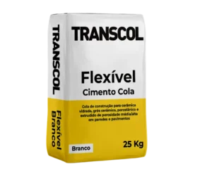 3D Cimento Cola Flexível branco - esquerda