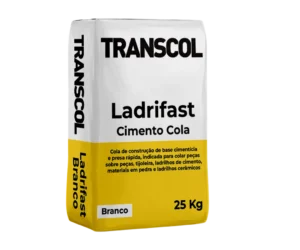 3D Cimento Cola Ladrifast branco - esquerda