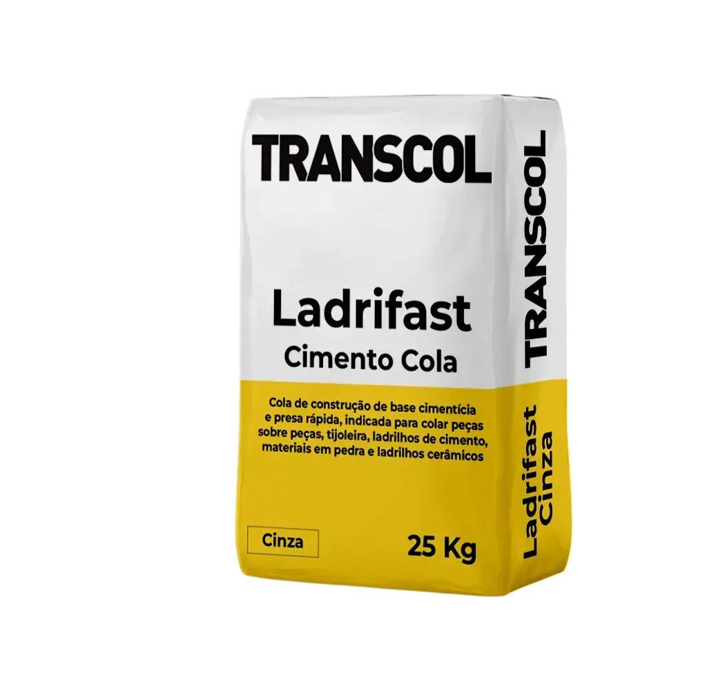 3D Cimento Cola Ladrifast cinza - direita