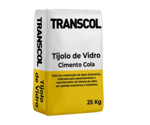 3D Cimento Cola Tijolo de Vidro - esquerda