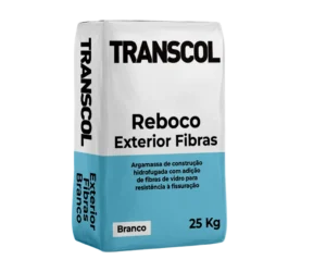 3D Reboco Exterior Fibras branco - esquerda