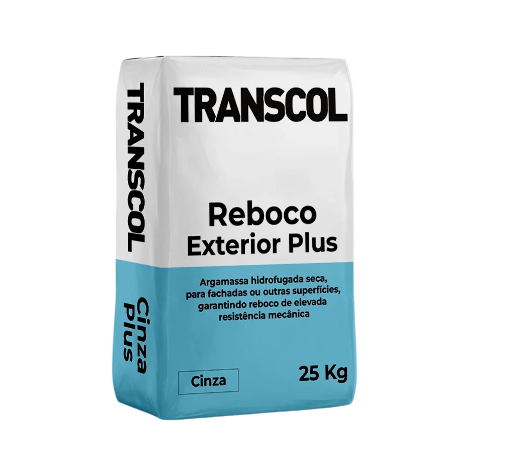 3D Reboco Exterior cinza Plus - esquerda