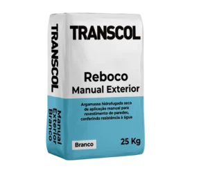 3D Reboco Manual Exterior branco - esquerda